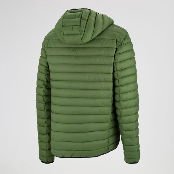 Campera Champion Acolchada Ligera Hombre con capucha