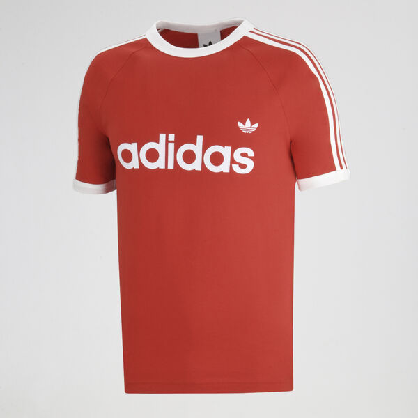Remera adidas Ringer 3 Tiras Hombre