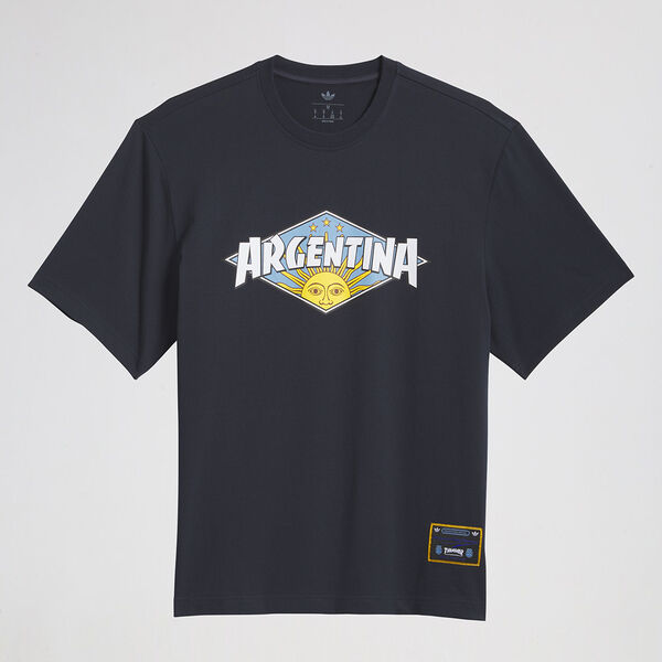 Remera adidas Argentina x Thrasher algod&oacute;n