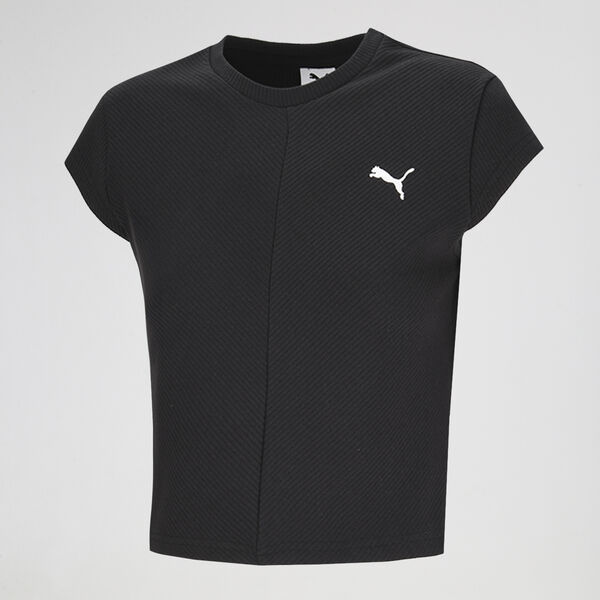 Remera Puma Wardrobe Essentials Ribbed de Mujer