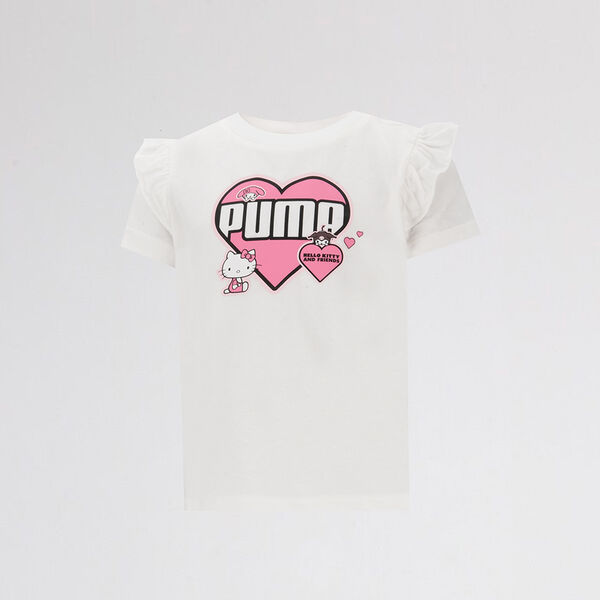 Remera Puma x Hello Kitty And Friends Ruffle Ni&ntilde;a