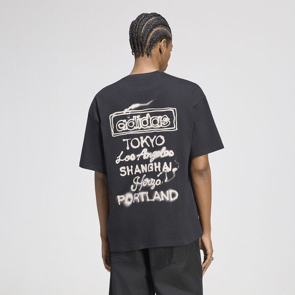Remera adidas Powder Tongue Holgado Hombre