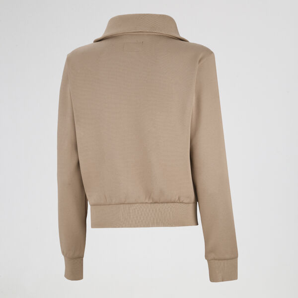 Buzo con Cierre Converse Retro Chuck Heritage Logo Mujer