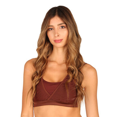 Top Nike Dri-FIT Indy Icon Clash Strappy