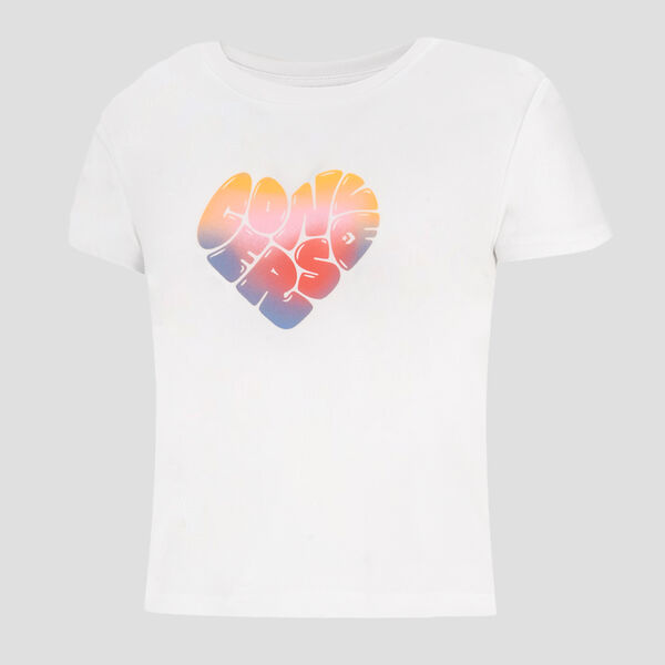 Remera Converse Heart Algod&oacute;n Mujer