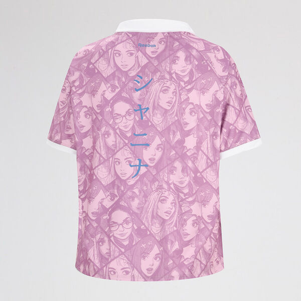 Remera Reebok Chomba Comic Shanina Polo Mujer