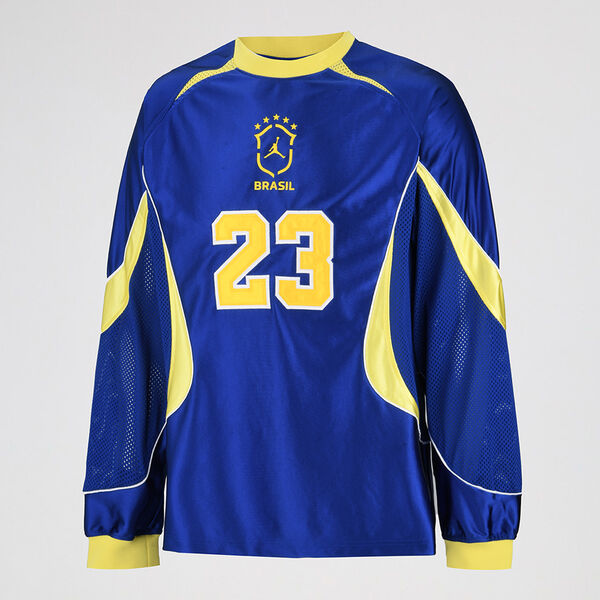 Remera Jordan Goalie Top Manga Larga Hombre