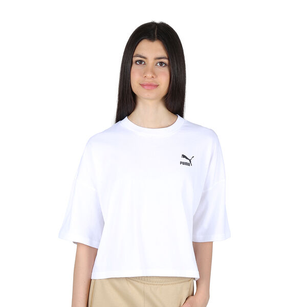 Remera Puma Classics Oversized I Mujer