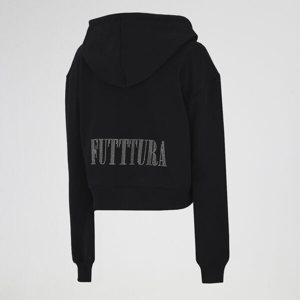 Buzo con cierre Under Armour TINI Crop