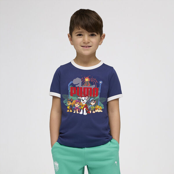 Remera Puma x Paw Patrol Ringer Ni&ntilde;o