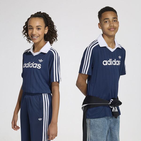 Remera adidas Pinstripe Holgada Infantil