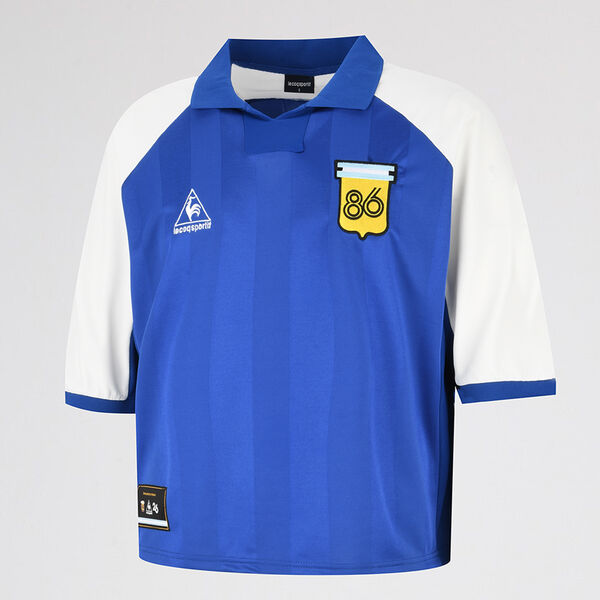 Remera Argentina Le Coq Sportif Suplente Colecci&oacute;n 86