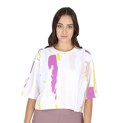 Remera adidas Thebe Mugugu Allover Print