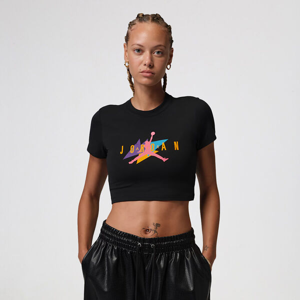 Remera Jordan Flight Estampada Mujer