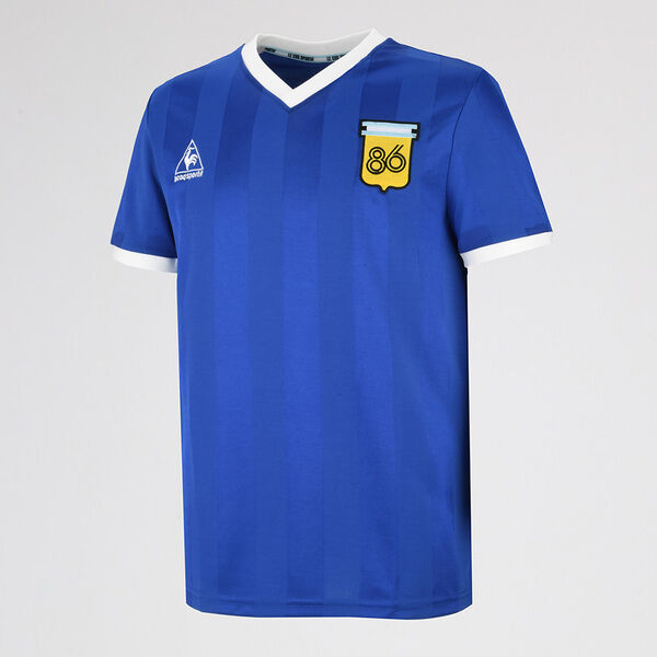 Camiseta Argentina Le Coq Sportif Suplente Colecci&oacute;n 86