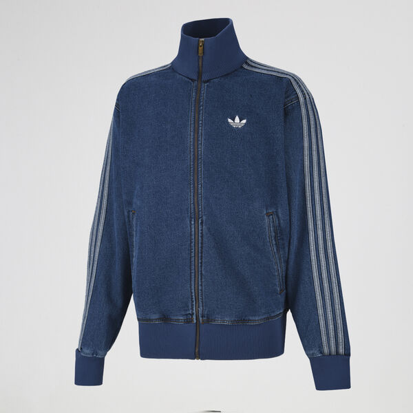 Campera adidas Adicolor Firebird Denim Hombre