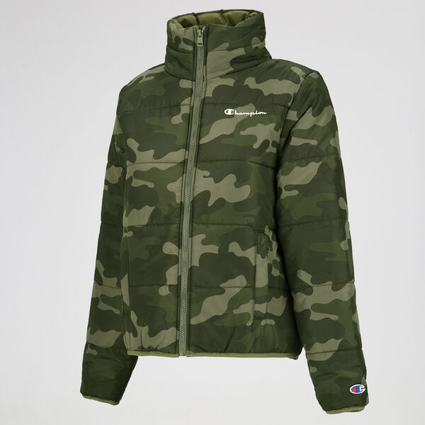Campera Champion Camuflada Mujer