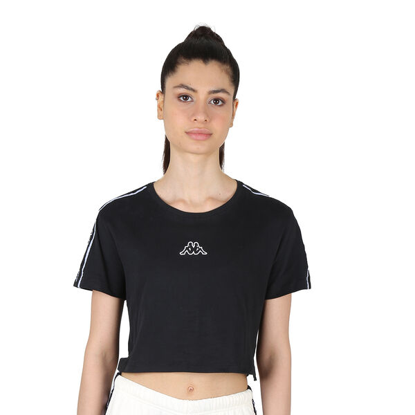 Remera Kappa Logo Tape Sarit Mujer
