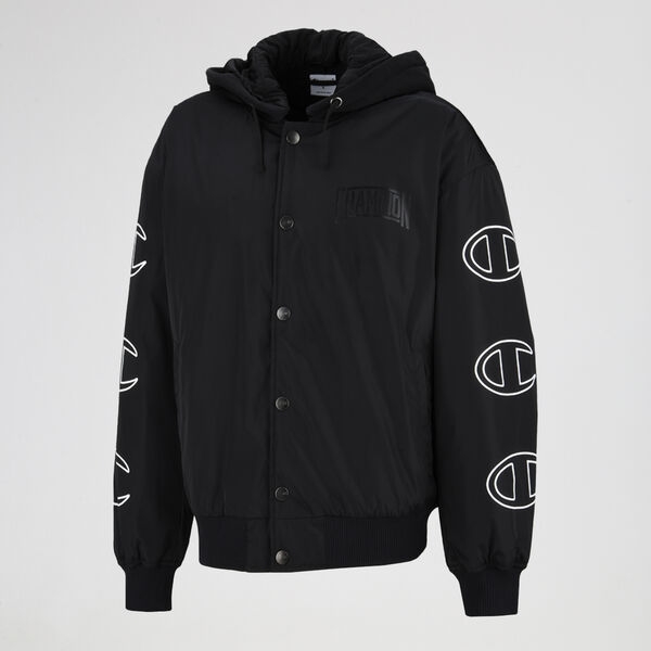 Campera Champion Bomber Hombre con capucha
