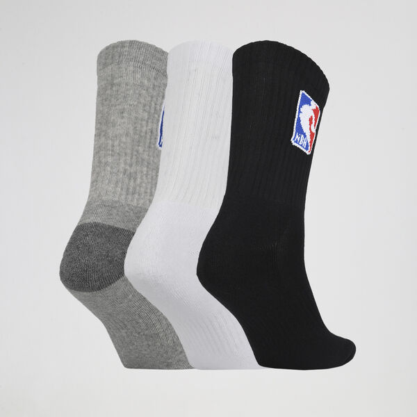 Pack de Medias NBA Basics X3 Hombre