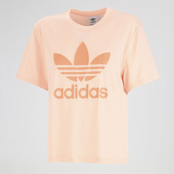 Remera adidas Adicolor Trifolio Boxy para Mujer