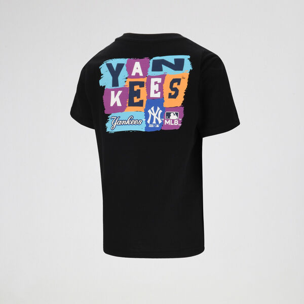 Remera MLB Yankees Back Print Relugar Fit Niño