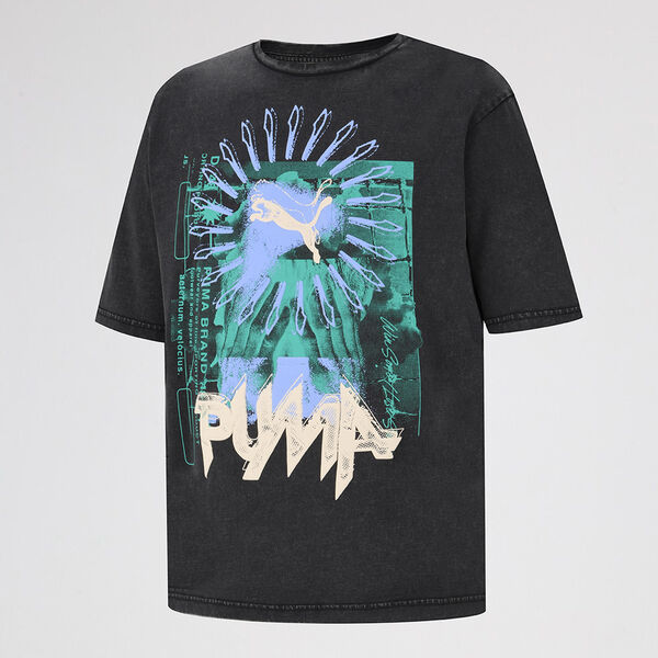 Remera Puma House of Graphics Hombre corte boxy