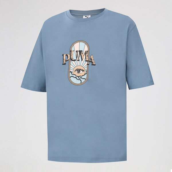 Remera Puma Graphic Fest Boxy Algodón Hombre
