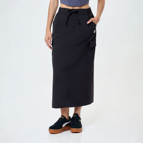Pollera Puma Downtown Cargo Midi Mujer