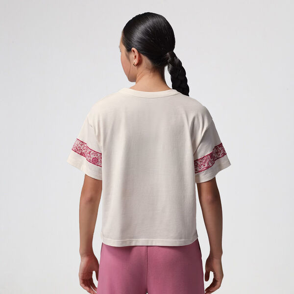 Remera Jordan Flower Lace Ni&ntilde;a