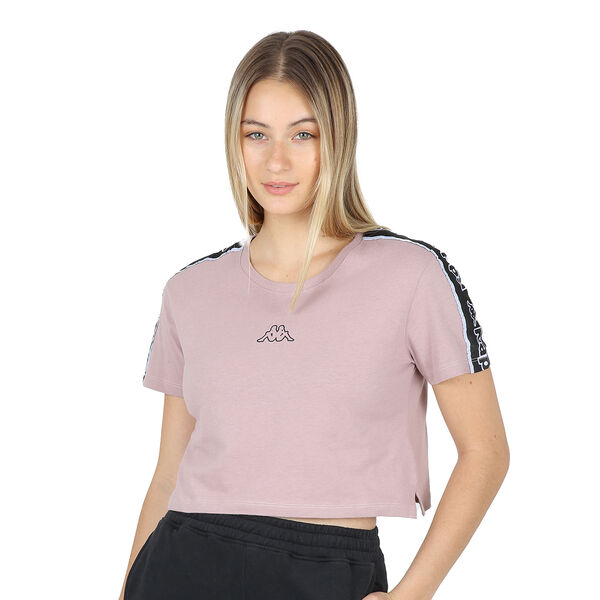 Remera Kappa Logo Tape Sarit Mujer