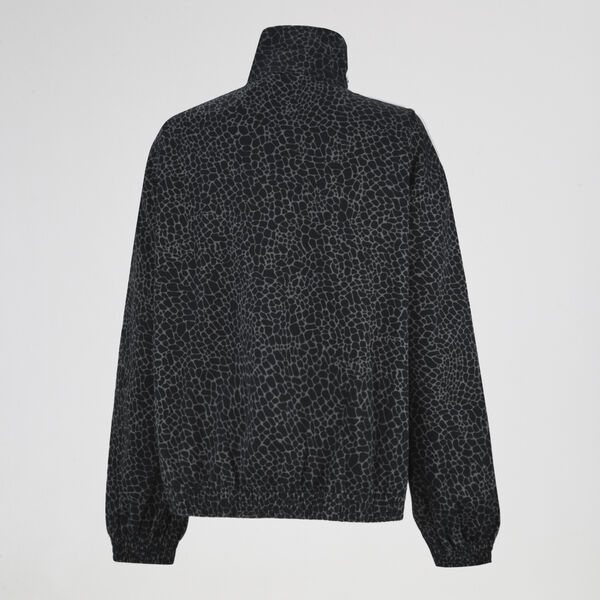 Buzo con  Cierre adidas Firebird Oversized AOP Denim Mujer