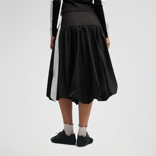 Pollera Puma T7 Balloon Midi Mujer