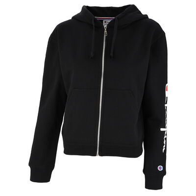 Buzo Champion Con Capucha Y Cierre Logo