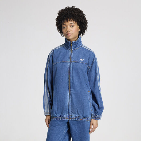 Campera adidas Firebird Adilenium Denim Mujer