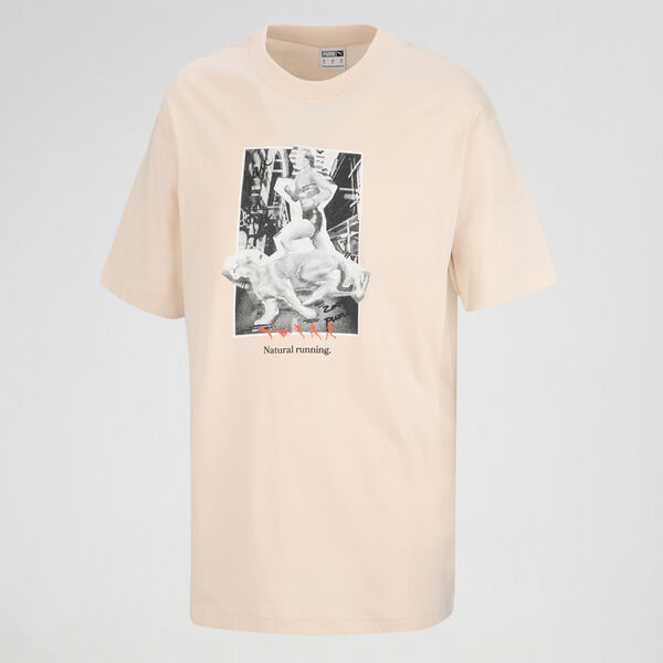 Remera Puma Club De Course Graphic Holgada