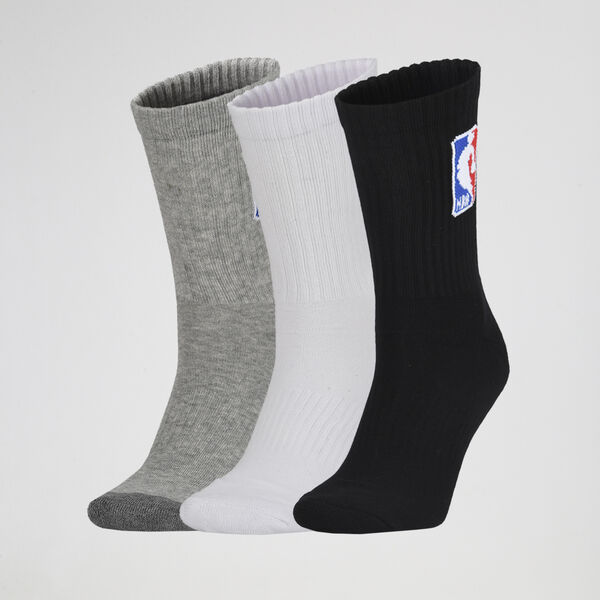 Pack de Medias NBA Basics X3 Hombre