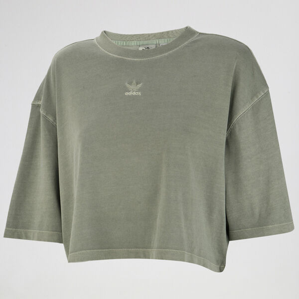 Remera adidas Essentials Crop Mujer