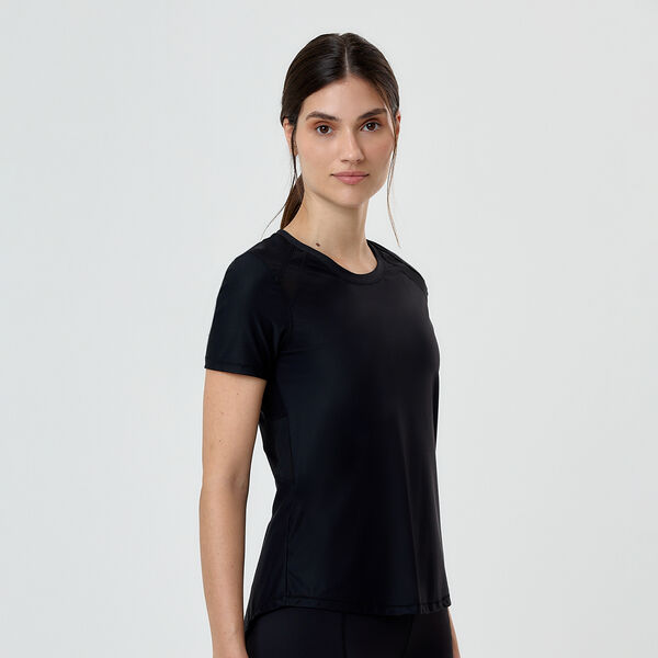 Remera Loop Up Breath Motion para Mujer- Comfort blend- Manga Corta