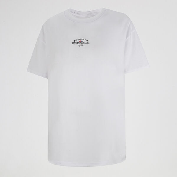 Remera Vans Reserved Oversize Mujer