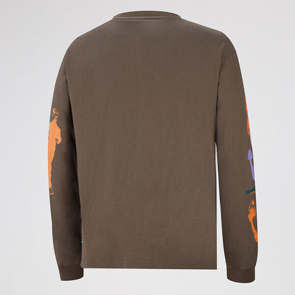 Remera Manga Larga Puma Partner Graphic Hombre