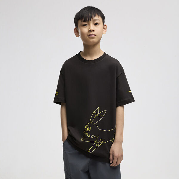 Remera Puma X Pok&eacute;mon Relaxed Ni&ntilde;o