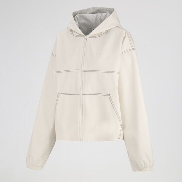 Buzo con Cierre Nike Sportswear Oversized Mujer