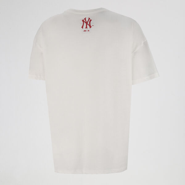 Remera MLB Yankees Front Animal Print Mujer