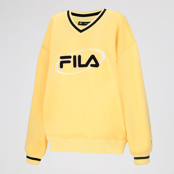 Buzo Fila X Hailey Over-fit V-Neck para Mujer
