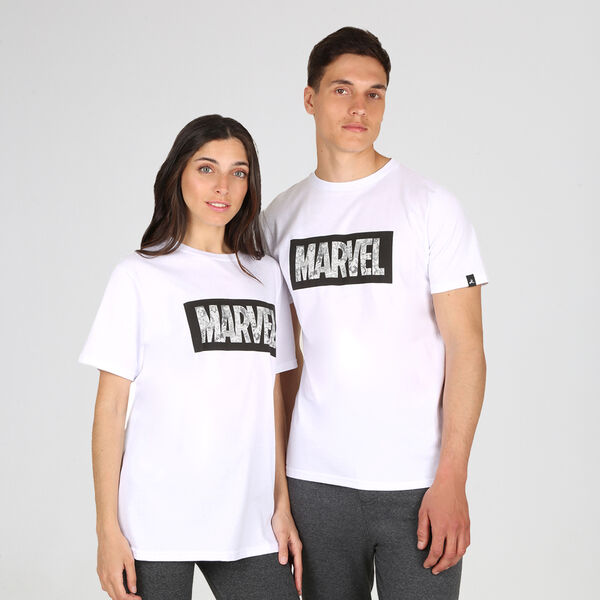 Remera Jack Lee Logo Marvel