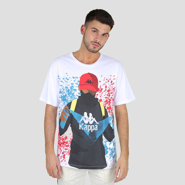 Remera Kappa Authentic Graphik Garrel Unisex