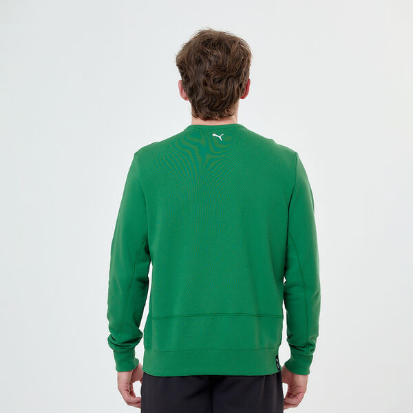 Buzo Básquet Puma Pivot Crewneck Hombre