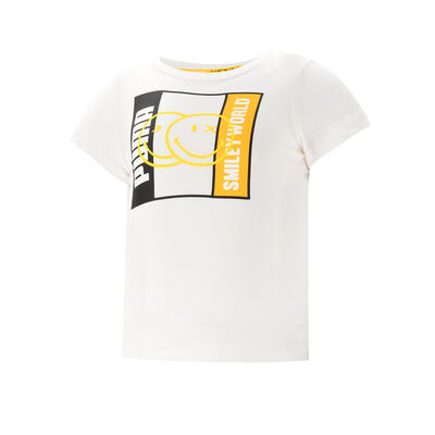 Remera Urbana Puma Smiley World Niño