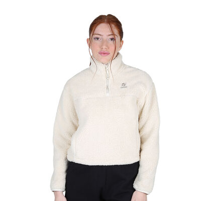 Buzo Urbano Topper 1-2 Zip Sherpa Mujer